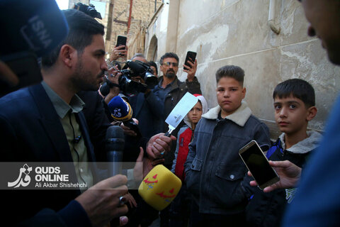 گزارش تصویری | بازسازی صحنه جرم زورگیری از 2 نوجوان مشهدی