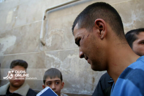 گزارش تصویری | بازسازی صحنه جرم زورگیری از 2 نوجوان مشهدی