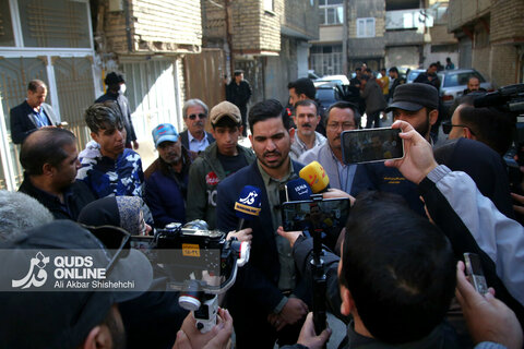 گزارش تصویری | بازسازی صحنه جرم زورگیری از 2 نوجوان مشهدی