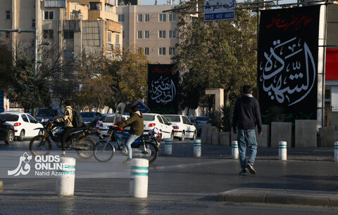 حال و هوای فاطمیه در خیابان های مشهد