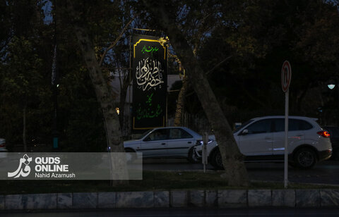 حال و هوای فاطمیه در خیابان های مشهد