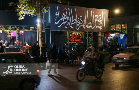 حال و هوای فاطمیه در خیابان های مشهد