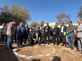 آغاز ساخت دو مدرسه خیرساز در بستک