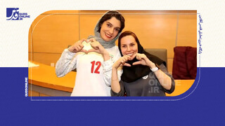 فیلم | آرزوی موفقیت الیکا عبدالرزاقی برای بازیکنان تیم ملی فوتسال زنان