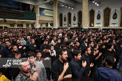 نخستین شب عزاداری ایام فاطمیه با حضور رهبر انقلاب