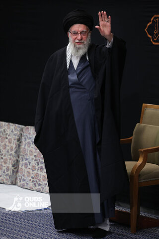 نخستین شب عزاداری ایام فاطمیه با حضور رهبر انقلاب