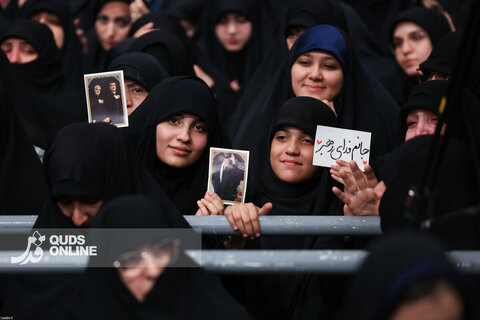 نخستین شب عزاداری ایام فاطمیه با حضور رهبر انقلاب