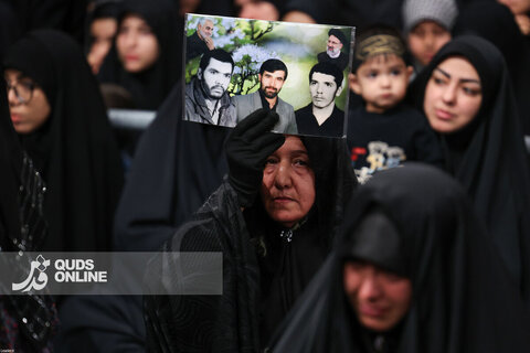 نخستین شب عزاداری ایام فاطمیه با حضور رهبر انقلاب