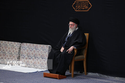نخستین شب عزاداری ایام فاطمیه با حضور رهبر انقلاب