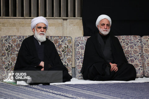 نخستین شب عزاداری ایام فاطمیه با حضور رهبر انقلاب