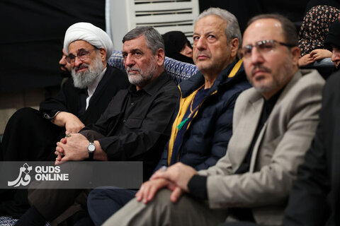 نخستین شب عزاداری ایام فاطمیه با حضور رهبر انقلاب