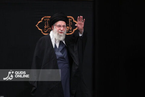 نخستین شب عزاداری ایام فاطمیه با حضور رهبر انقلاب