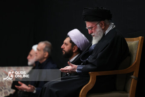 نخستین شب عزاداری ایام فاطمیه با حضور رهبر انقلاب