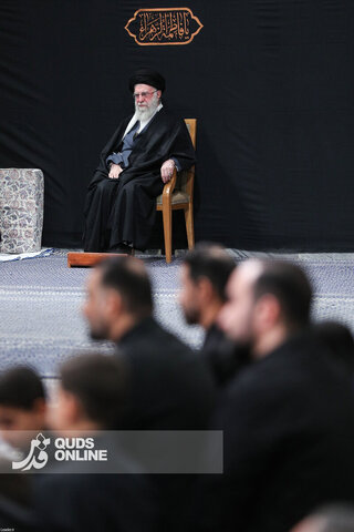 نخستین شب عزاداری ایام فاطمیه با حضور رهبر انقلاب