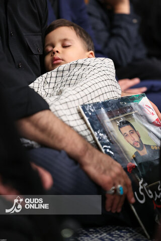 نخستین شب عزاداری ایام فاطمیه با حضور رهبر انقلاب