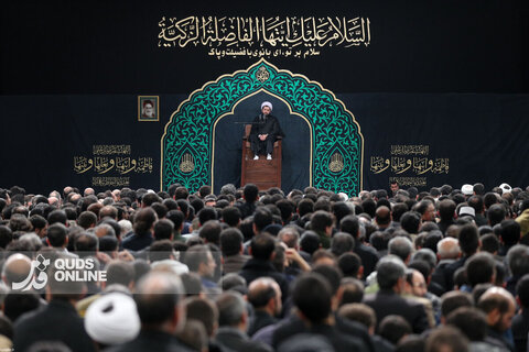 نخستین شب عزاداری ایام فاطمیه با حضور رهبر انقلاب
