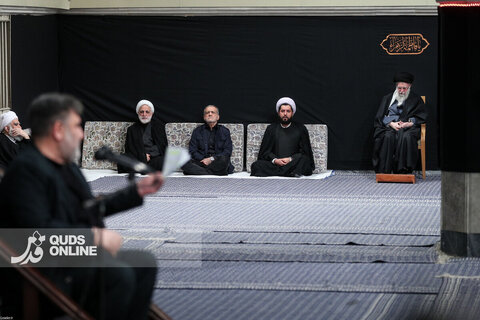 نخستین شب عزاداری ایام فاطمیه با حضور رهبر انقلاب