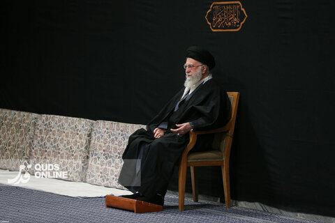 نخستین شب عزاداری ایام فاطمیه با حضور رهبر انقلاب