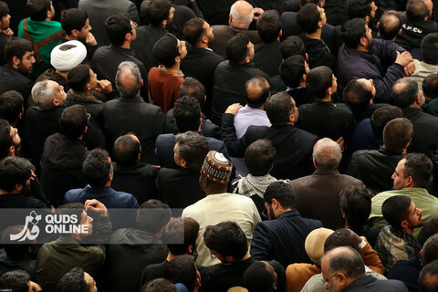 نخستین شب عزاداری ایام فاطمیه با حضور رهبر انقلاب