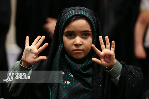 نخستین شب عزاداری ایام فاطمیه با حضور رهبر انقلاب