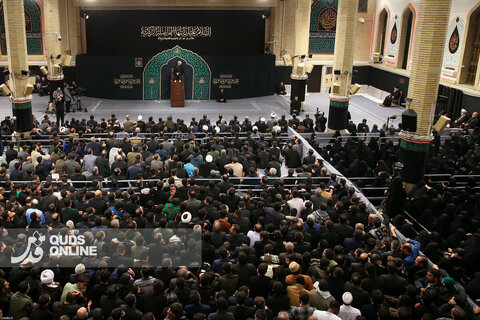 نخستین شب عزاداری ایام فاطمیه با حضور رهبر انقلاب