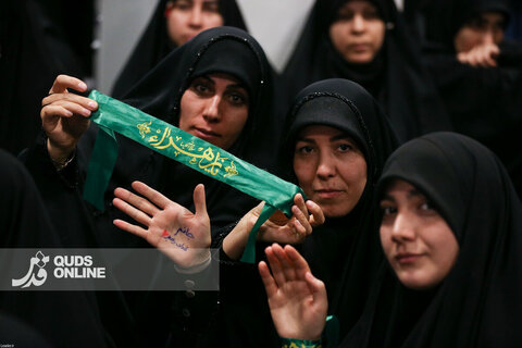 نخستین شب عزاداری ایام فاطمیه با حضور رهبر انقلاب