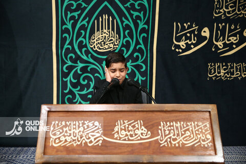 نخستین شب عزاداری ایام فاطمیه با حضور رهبر انقلاب