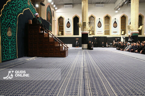 نخستین شب عزاداری ایام فاطمیه با حضور رهبر انقلاب