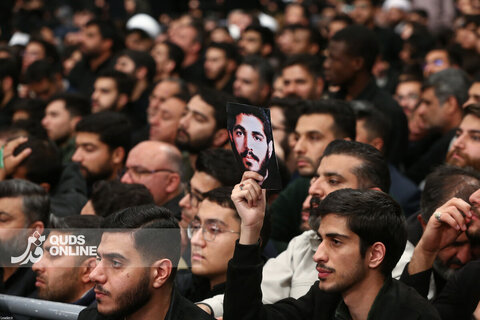 نخستین شب عزاداری ایام فاطمیه با حضور رهبر انقلاب