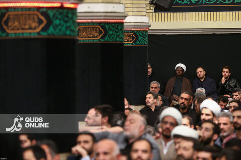 نخستین شب عزاداری ایام فاطمیه با حضور رهبر انقلاب
