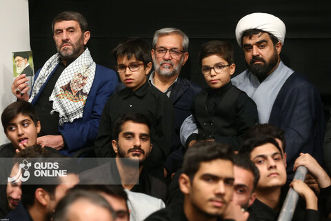 نخستین شب عزاداری ایام فاطمیه با حضور رهبر انقلاب