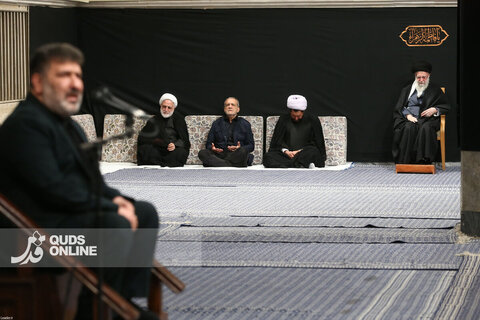 نخستین شب عزاداری ایام فاطمیه با حضور رهبر انقلاب