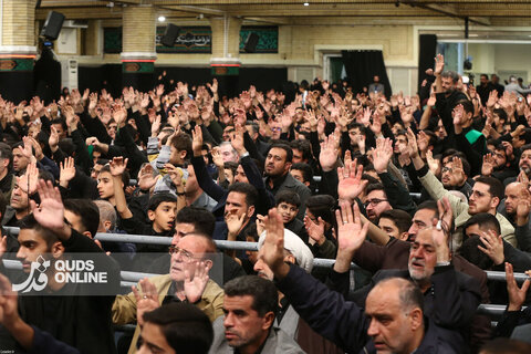 نخستین شب عزاداری ایام فاطمیه با حضور رهبر انقلاب