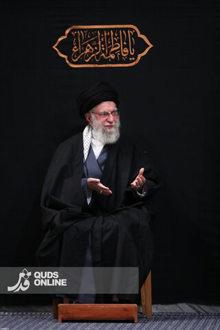 نخستین شب عزاداری ایام فاطمیه با حضور رهبر انقلاب