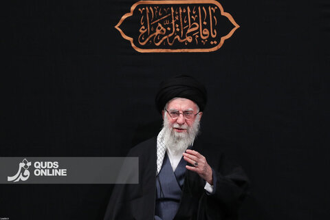 نخستین شب عزاداری ایام فاطمیه با حضور رهبر انقلاب