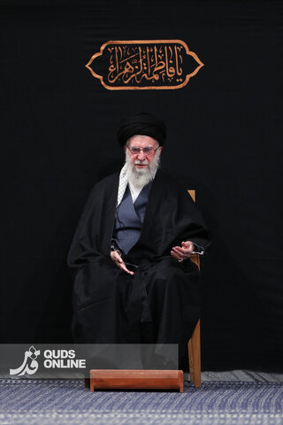 نخستین شب عزاداری ایام فاطمیه با حضور رهبر انقلاب