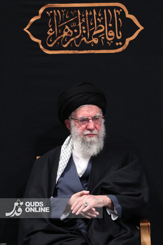 نخستین شب عزاداری ایام فاطمیه با حضور رهبر انقلاب