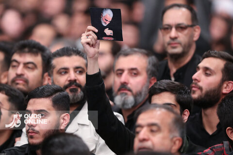 نخستین شب عزاداری ایام فاطمیه با حضور رهبر انقلاب