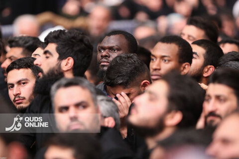 نخستین شب عزاداری ایام فاطمیه با حضور رهبر انقلاب