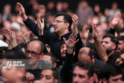 نخستین شب عزاداری ایام فاطمیه با حضور رهبر انقلاب