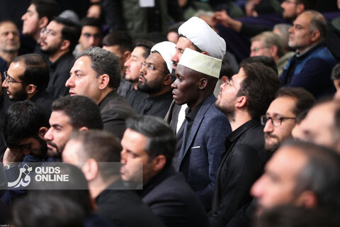 نخستین شب عزاداری ایام فاطمیه با حضور رهبر انقلاب