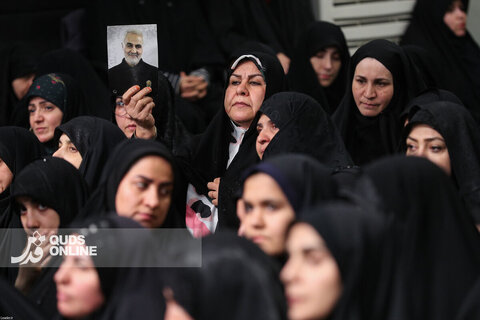 نخستین شب عزاداری ایام فاطمیه با حضور رهبر انقلاب