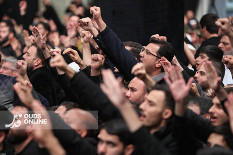 نخستین شب عزاداری ایام فاطمیه با حضور رهبر انقلاب