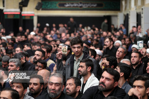 نخستین شب عزاداری ایام فاطمیه با حضور رهبر انقلاب