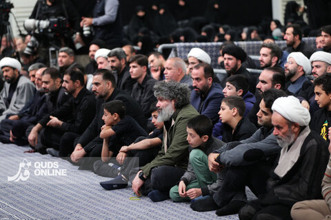 نخستین شب عزاداری ایام فاطمیه با حضور رهبر انقلاب