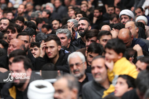نخستین شب عزاداری ایام فاطمیه با حضور رهبر انقلاب