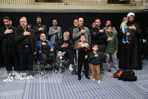 نخستین شب عزاداری ایام فاطمیه با حضور رهبر انقلاب