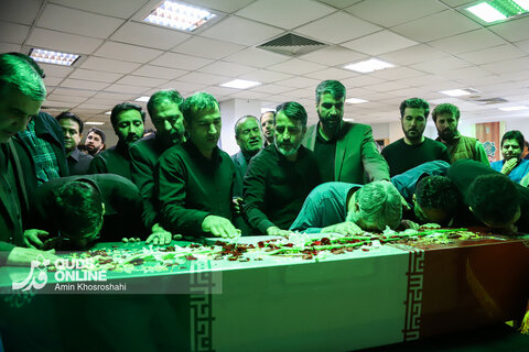 گزارش تصویری | مراسم تجدید میثاق با شهدا - موسسه فرهنگی قدس