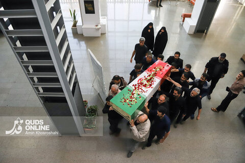 گزارش تصویری | مراسم تجدید میثاق با شهدا - موسسه فرهنگی قدس