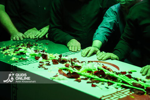 گزارش تصویری | مراسم تجدید میثاق با شهدا - موسسه فرهنگی قدس